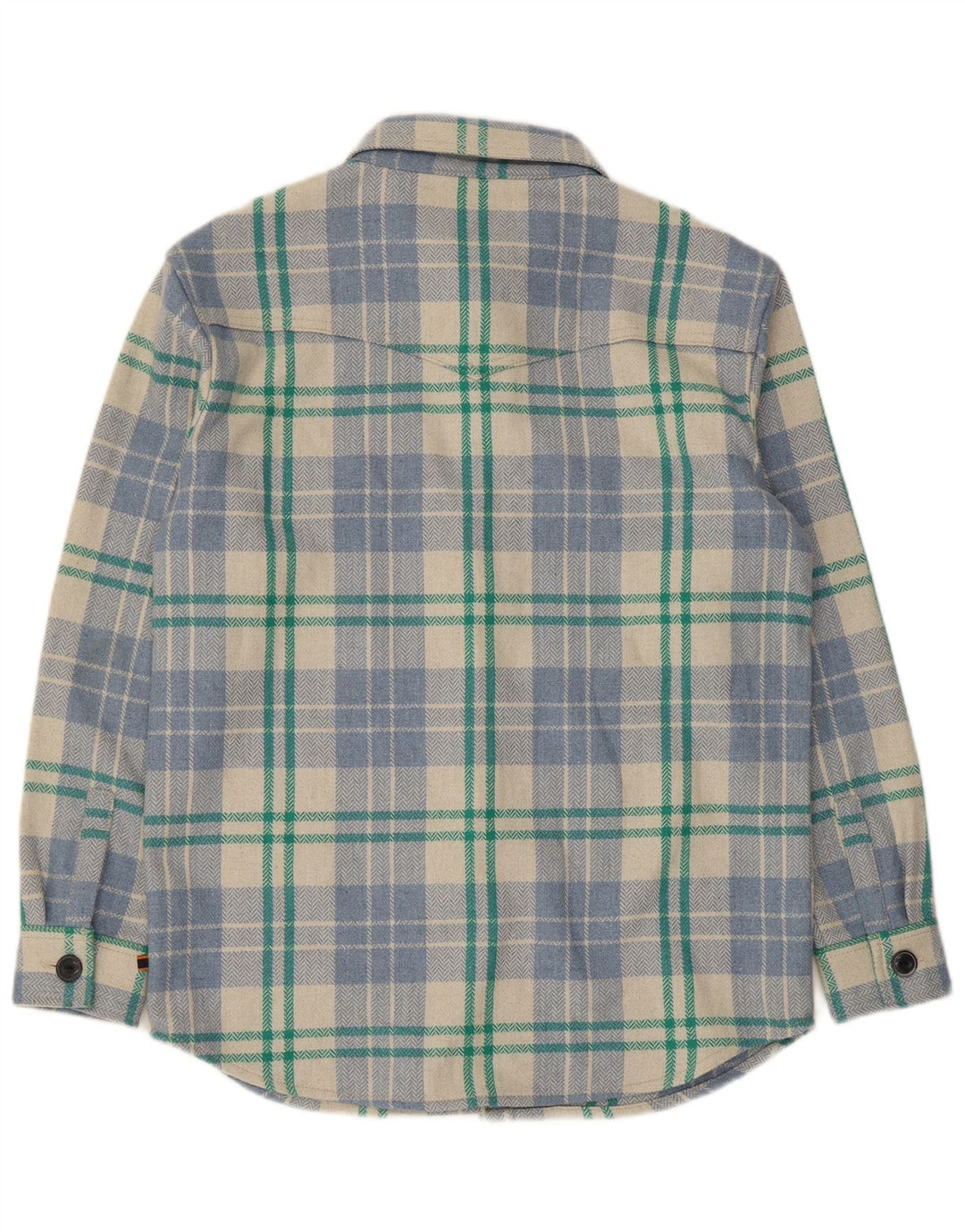 Superdry Womens Oversized Flannel Shirt UK 10 Small Multicoloured Check