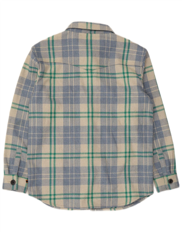 Superdry Womens Oversized Flannel Shirt UK 10 Small Multicoloured Check