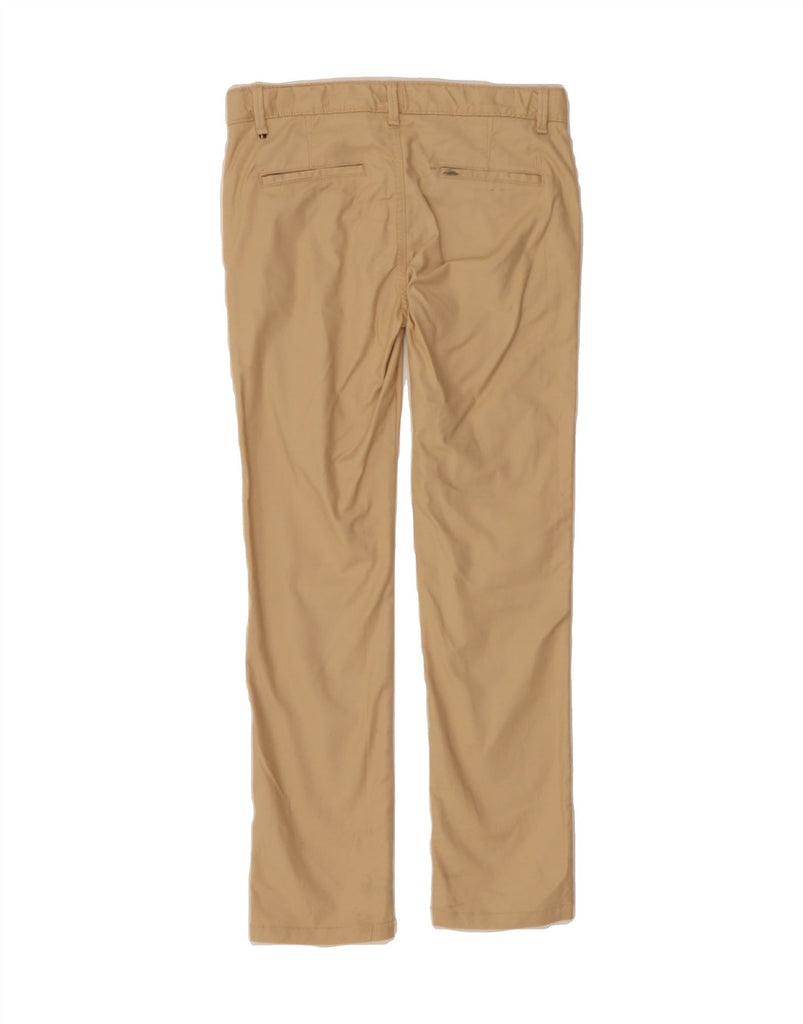 TOMMY HILFIGER Boys Slim Chino Trousers 13-14 Years W27 L26 Beige Cotton Vintage Tommy Hilfiger and Second-Hand Tommy Hilfiger from Messina Hembry 