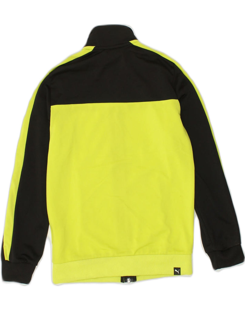 ADIDAS Boys Tracksuit Top Jacket 9-10 Years Medium Yellow Polyester | Vintage Adidas | Thrift | Second-Hand Adidas | Used Clothing | Messina Hembry 