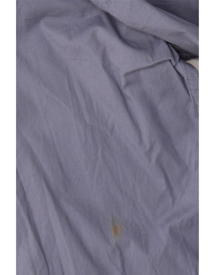 JACK & JONES Mens Shirt Medium Blue Cotton