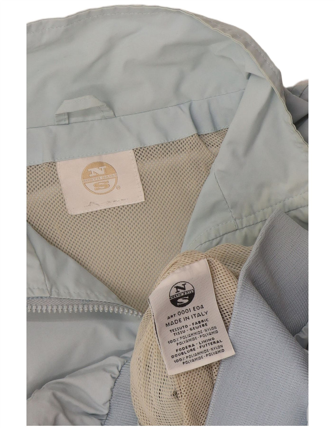 North Sails Womens Bomber Jacket UK 16 Large Blue Polyamide