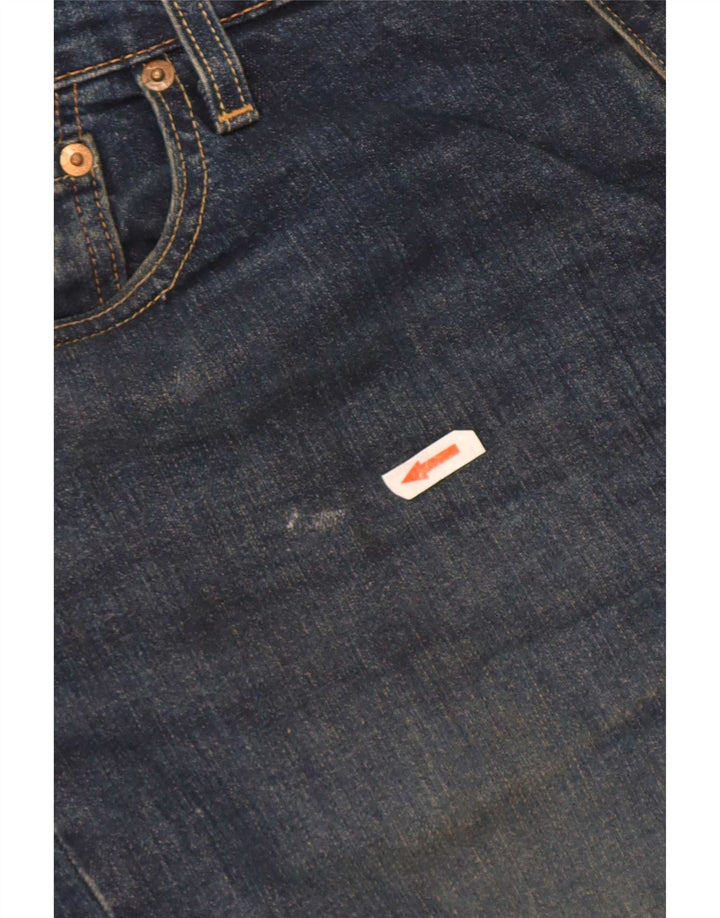 Levi's Mens 511 Slim Jeans W38 L27 Navy Blue Cotton