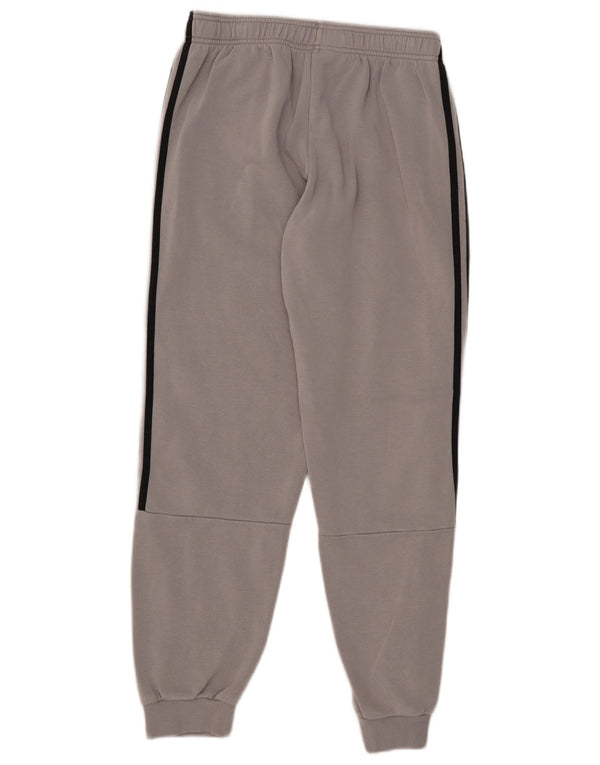 Adidas Boys Tracksuit Trousers Joggers 15-16 Years Grey Cotton