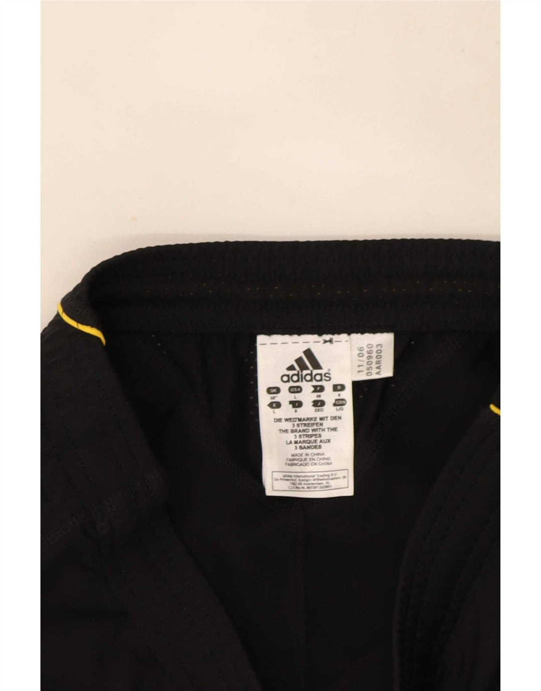 Adidas Mens Tracksuit Trousers XS  Black Polyester