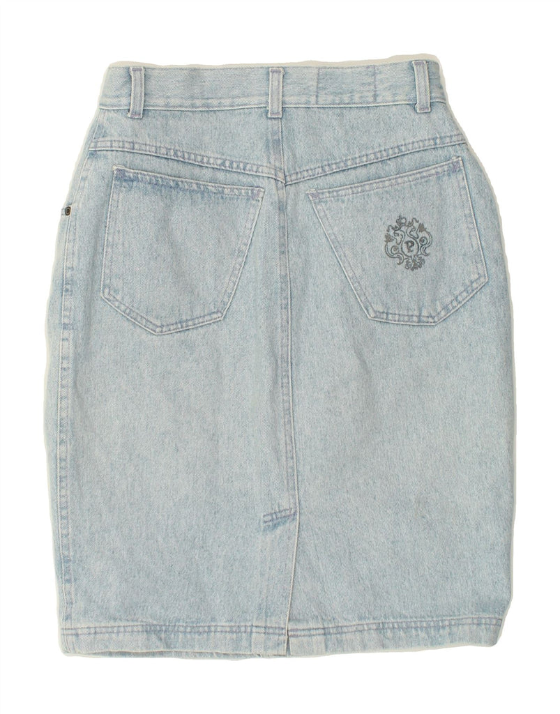 PRISMA Womens Denim Skirt UK 14 Medium W28 Blue Cotton Vintage Prisma and Second-Hand Prisma from Messina Hembry 