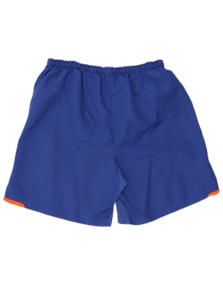 Nike Mens Valencia Sport Shorts Small Blue Polyester