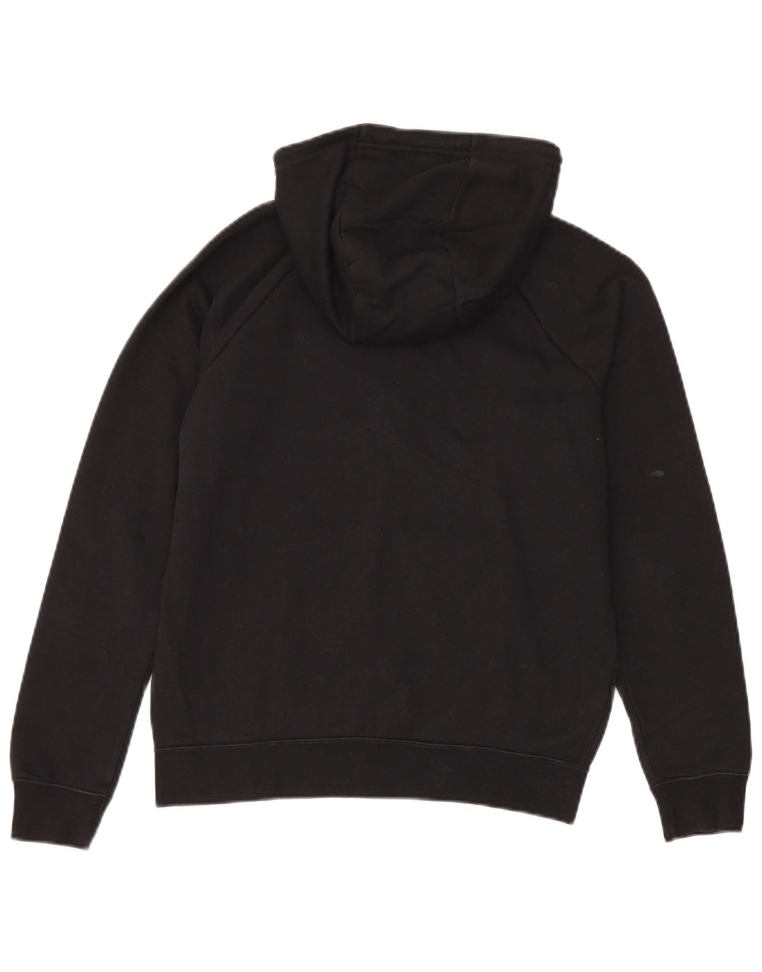 Nike Mens Zip Hoodie Sweater Small Black Cotton
