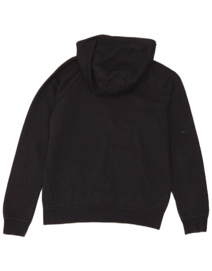 Nike Mens Zip Hoodie Sweater Small Black Cotton