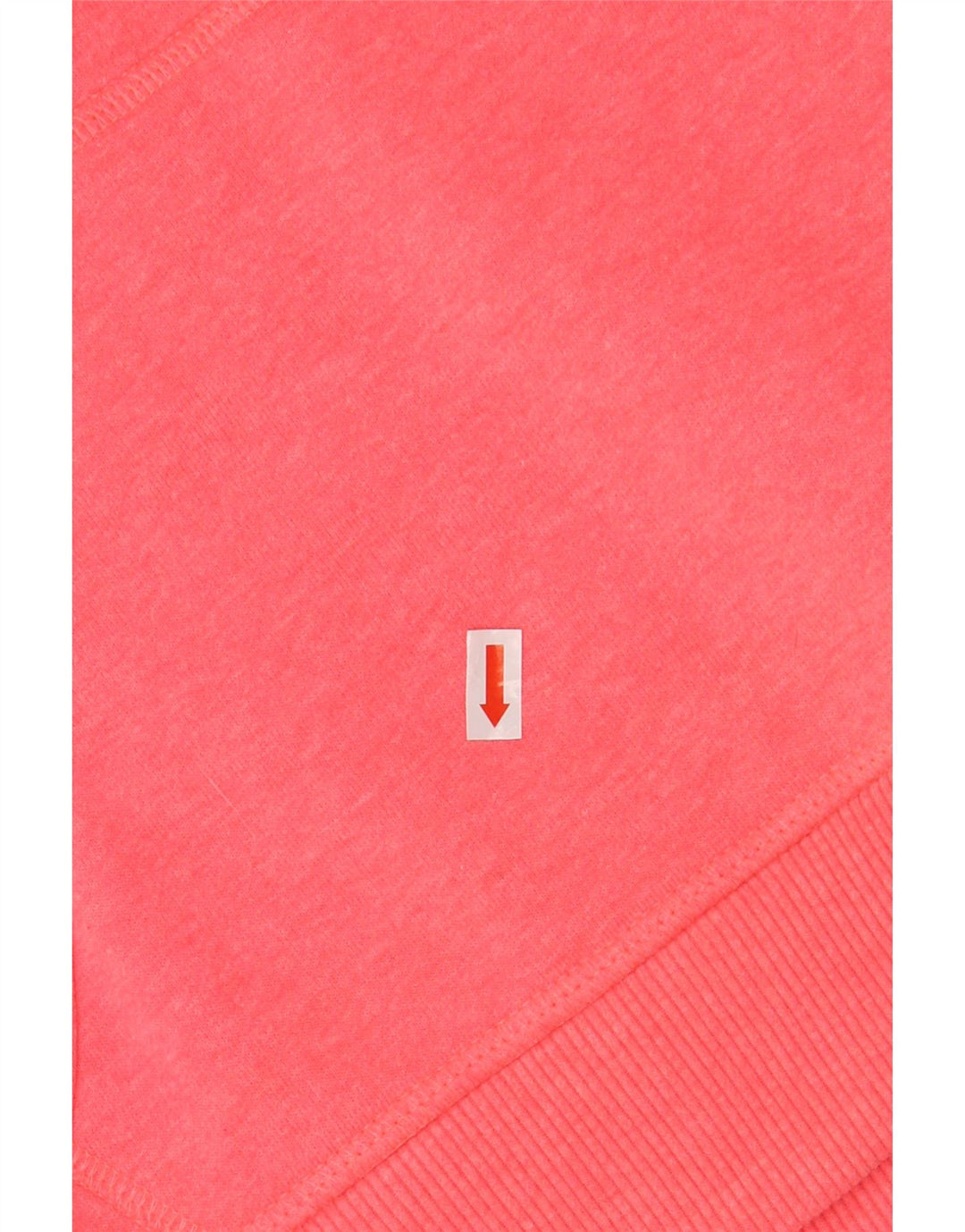 SUPERDRY Womens Graphic Hoodie Jumper UK 16 Large Pink Cotton