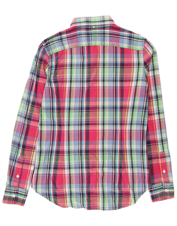 Ralph Lauren Womens Shirt US 8 Medium Multicoloured Check Cotton