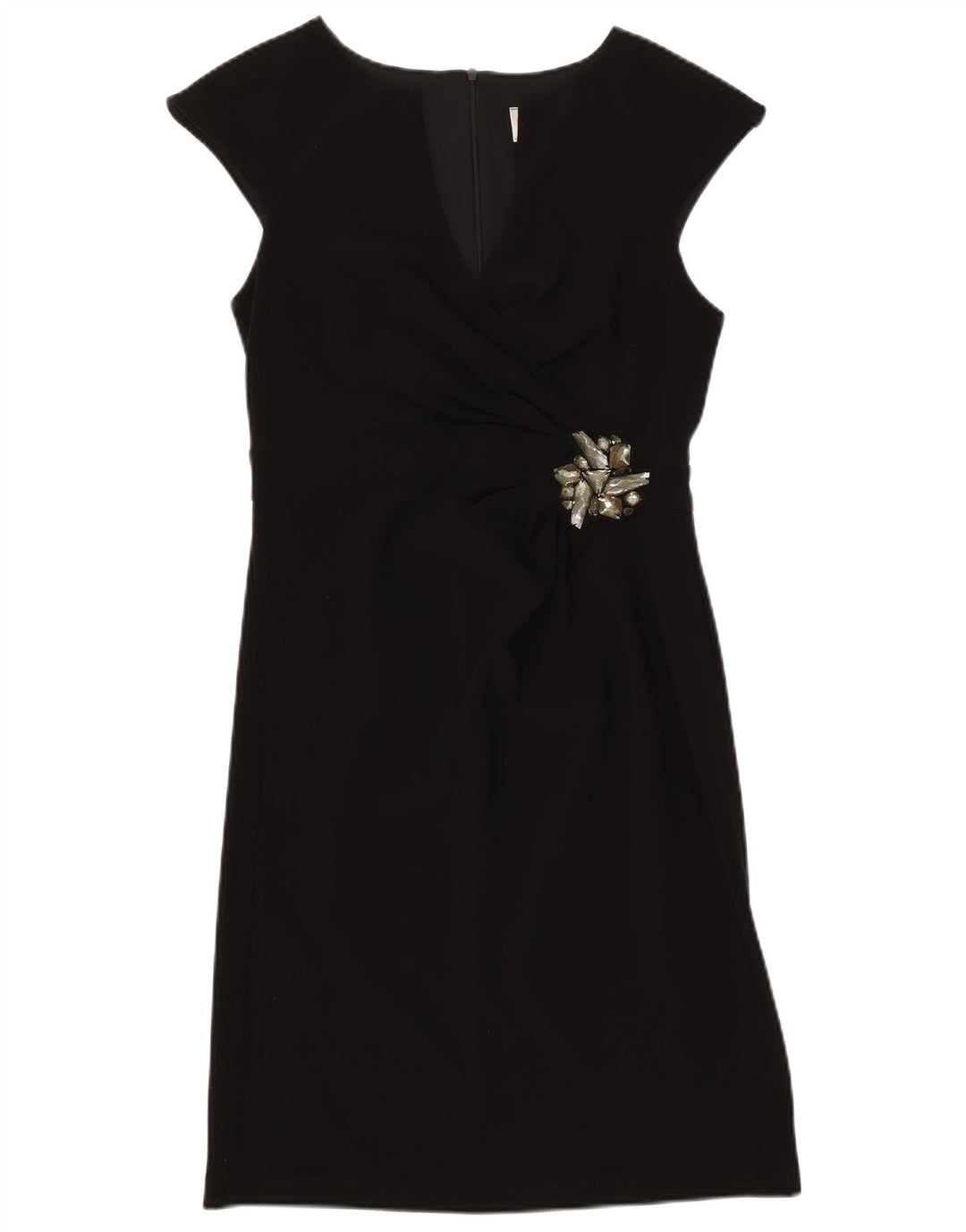 Joseph Ribkoff Womens A-Line Dress UK 10 Small Black Polyester