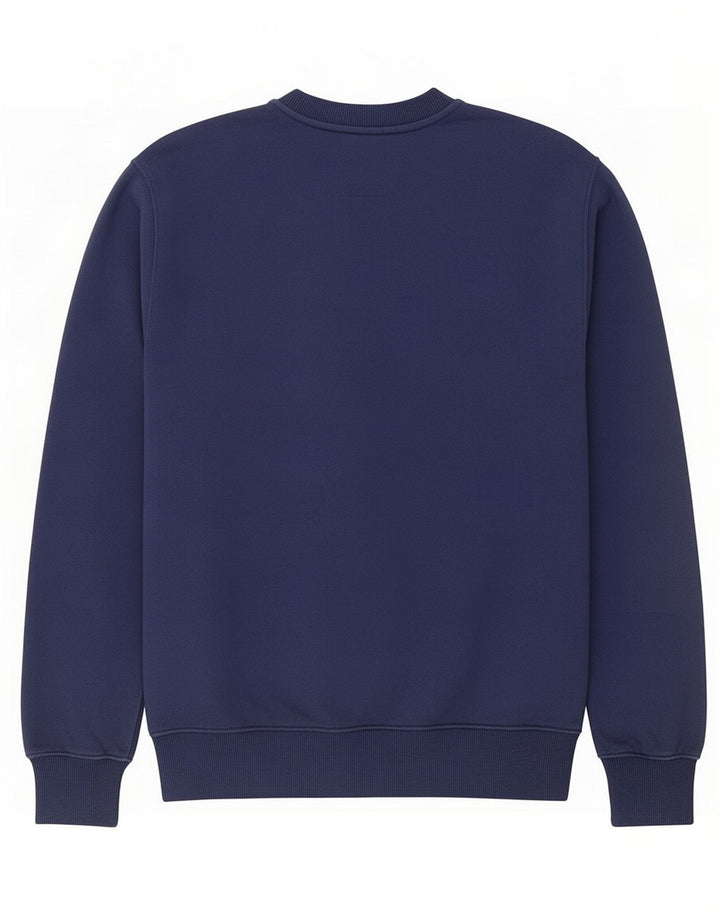 Nike Mens Graphic Sweatshirt Jumper Small Navy Blue Cotton