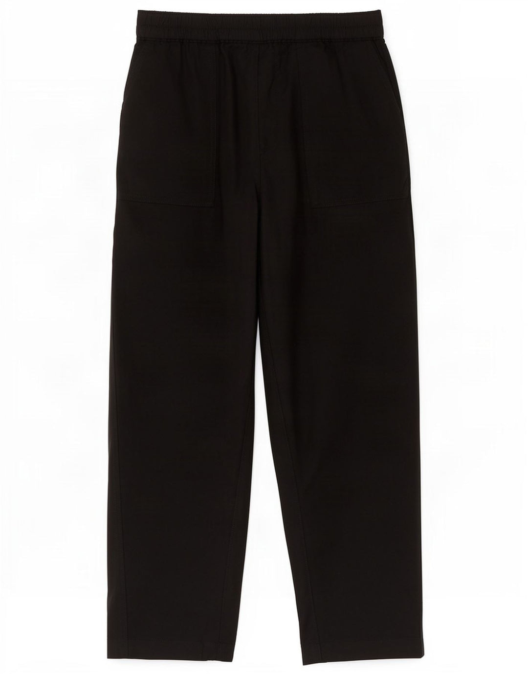 Marks & Spencer Womens Cropped Trousers UK 14 Medium W30 L26 Black