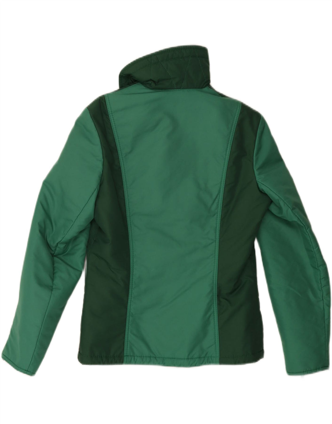 VALMELINE Womens Windbreaker Jacket IT 42 Medium Green Colourblock Vintage Valmeline and Second-Hand Valmeline from Messina Hembry 