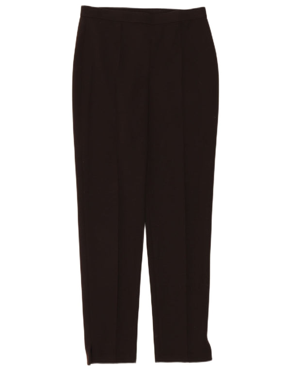 Luisa Spagnoli Womens Slim Casual Trousers IT 42 Medium W28 L30 Brown