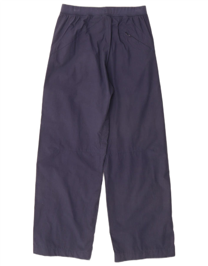 Nike Boys Graphic Tracksuit Trousers 12-13 Years Large Navy Blue Polyester