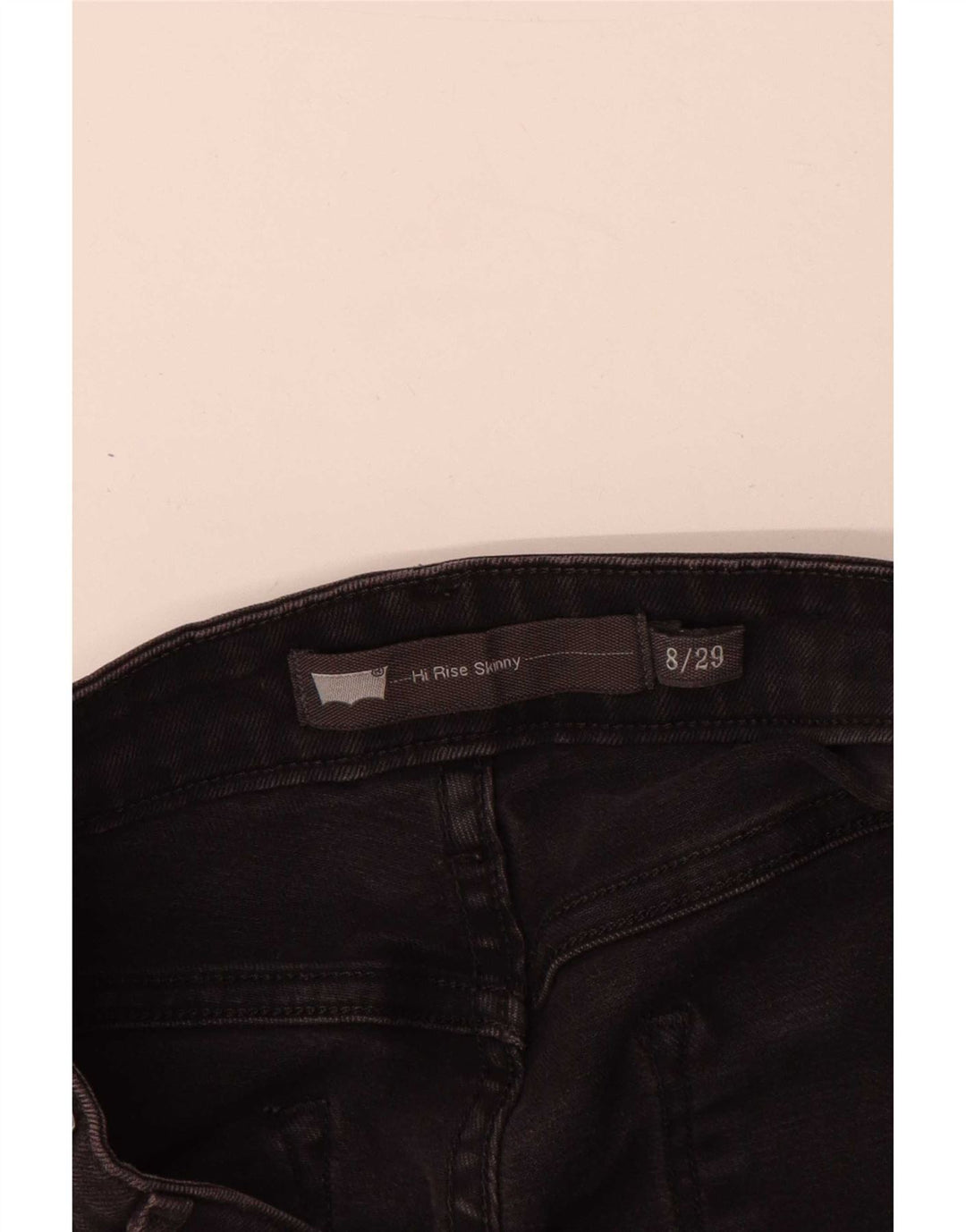 Levi's Womens High Rise Skinny Jeans W29 L31 Grey