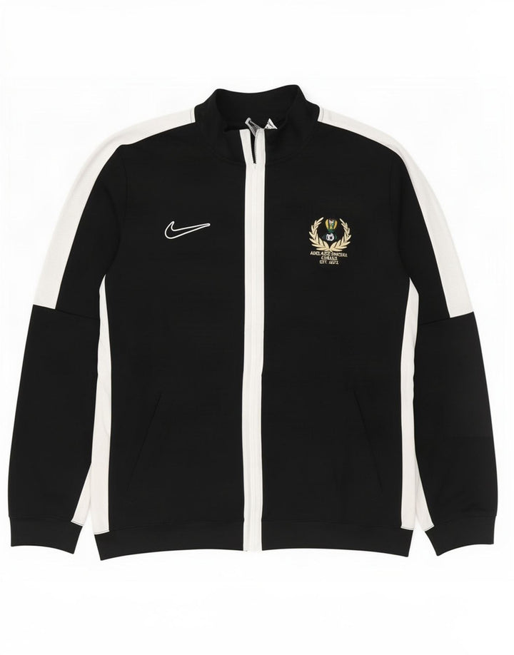Nike Mens Dri Fit Slim Tracksuit Top Jacket Large Black Colourblock