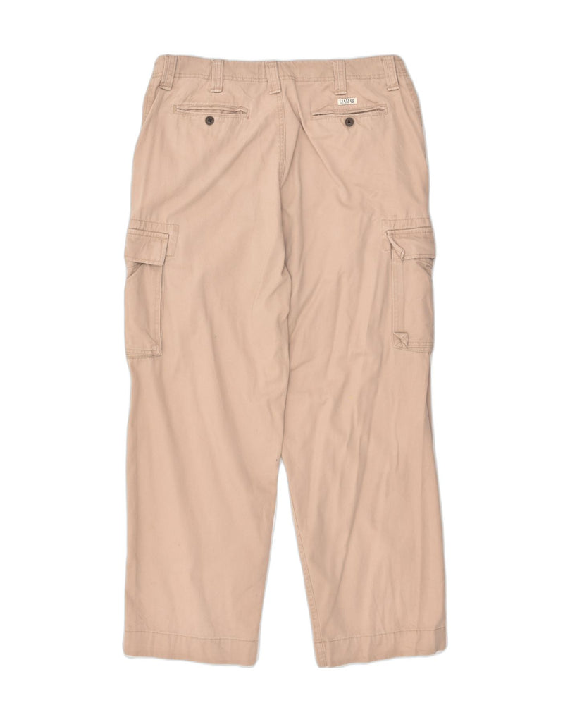 CHAPS Mens Straight Cargo Trousers W36 L30  Beige Cotton | Vintage Chaps | Thrift | Second-Hand Chaps | Used Clothing | Messina Hembry 