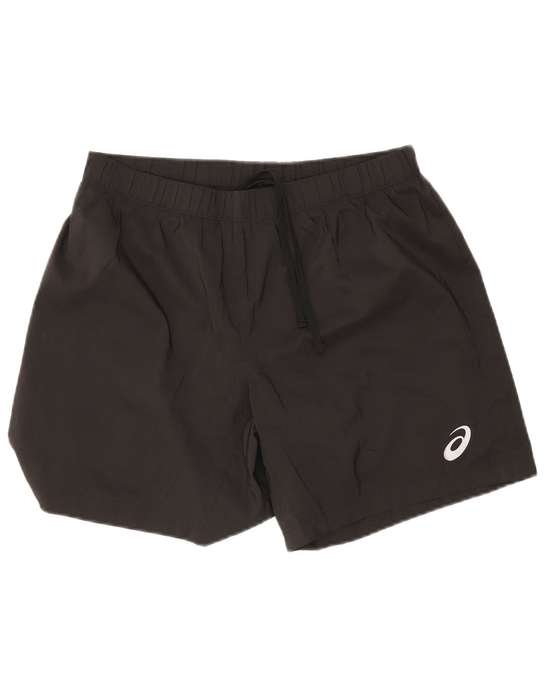 Asics Womens Sport Shorts UK 14 Medium  Black Polyester