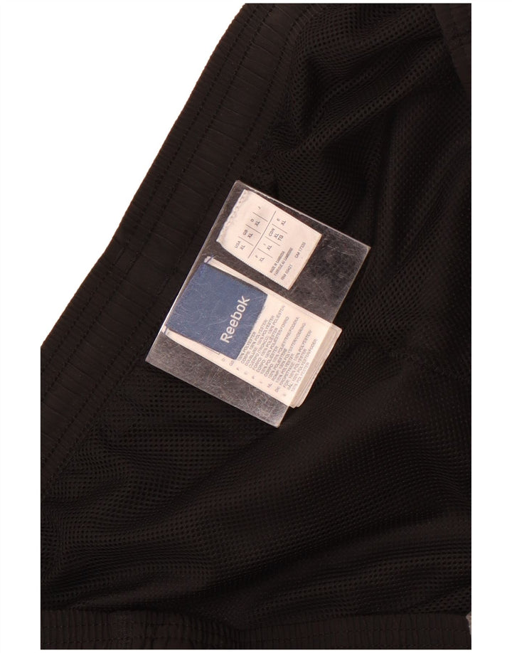 Reebok Mens Tracksuit Trousers XL  Black Polyester