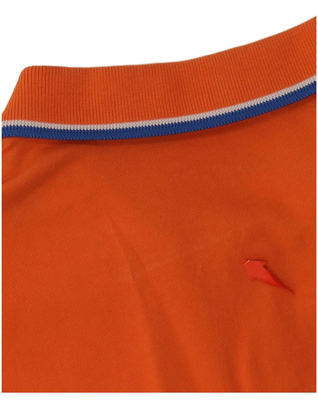 CANADIENS Mens Polo Shirt IT 56 2XL Orange Cotton