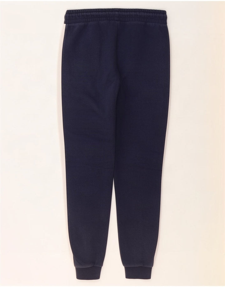 Puma Womens Tracksuit Trousers Joggers Medium Navy Blue Colourblock