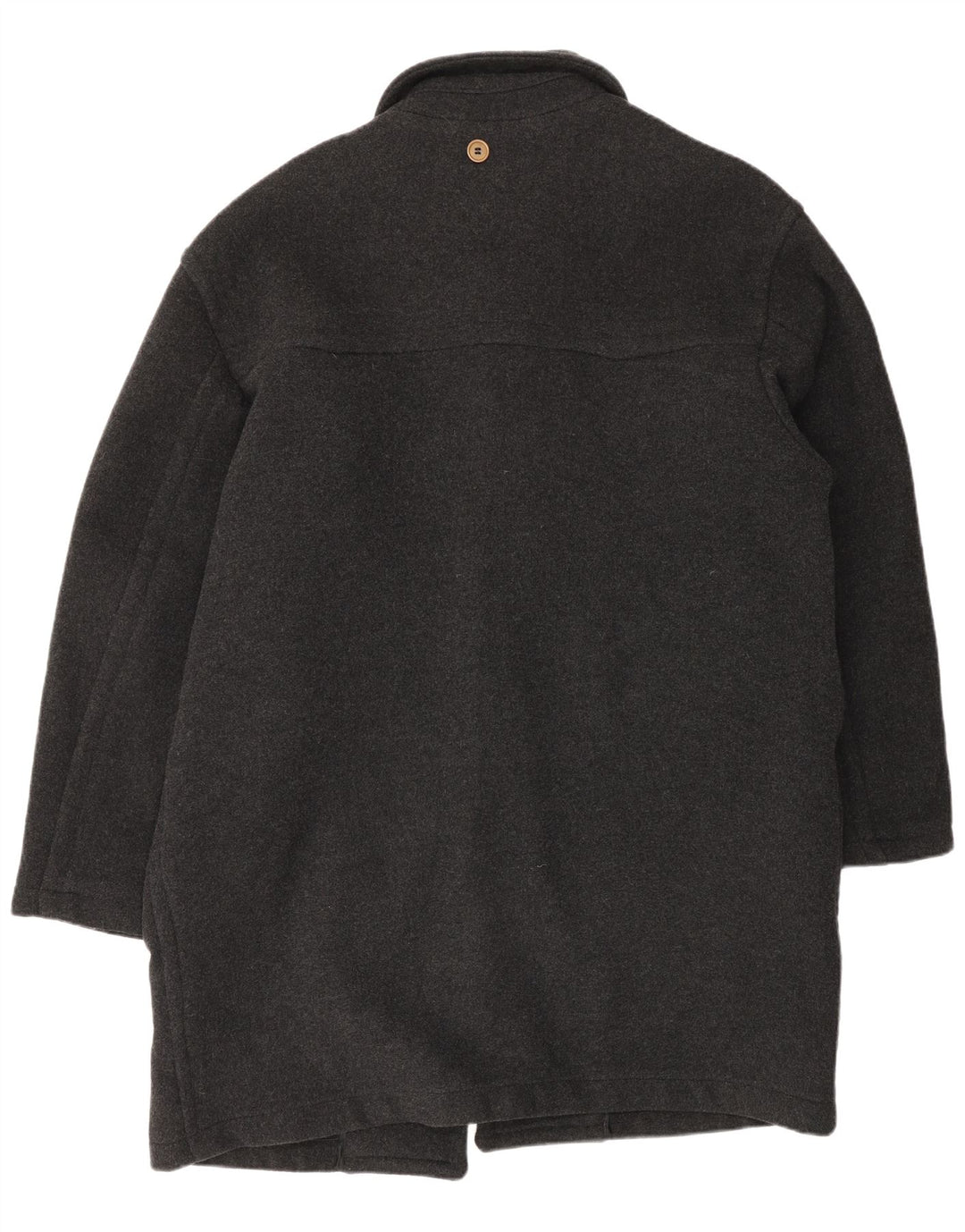 Pit Stop Mens Duffle Coat UK 40 Large Grey Wool