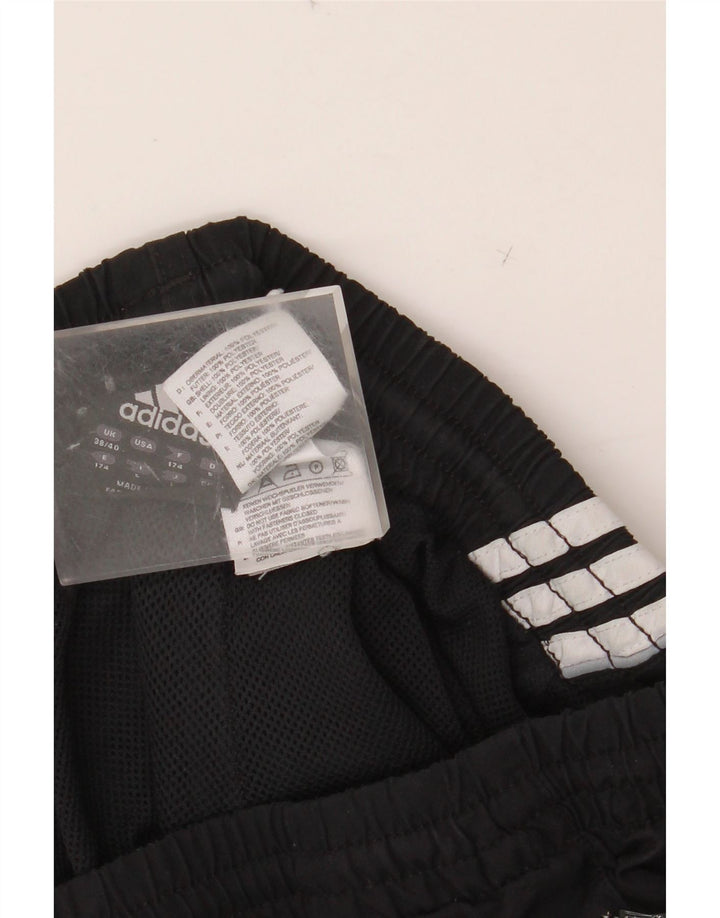 ADIDAS Mens Tracksuit Trousers Joggers XL  Black Colourblock Polyester