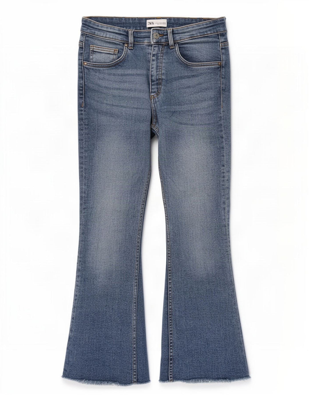 Zara Womens Flared Jeans EU 40 Medium W30 L26 Blue