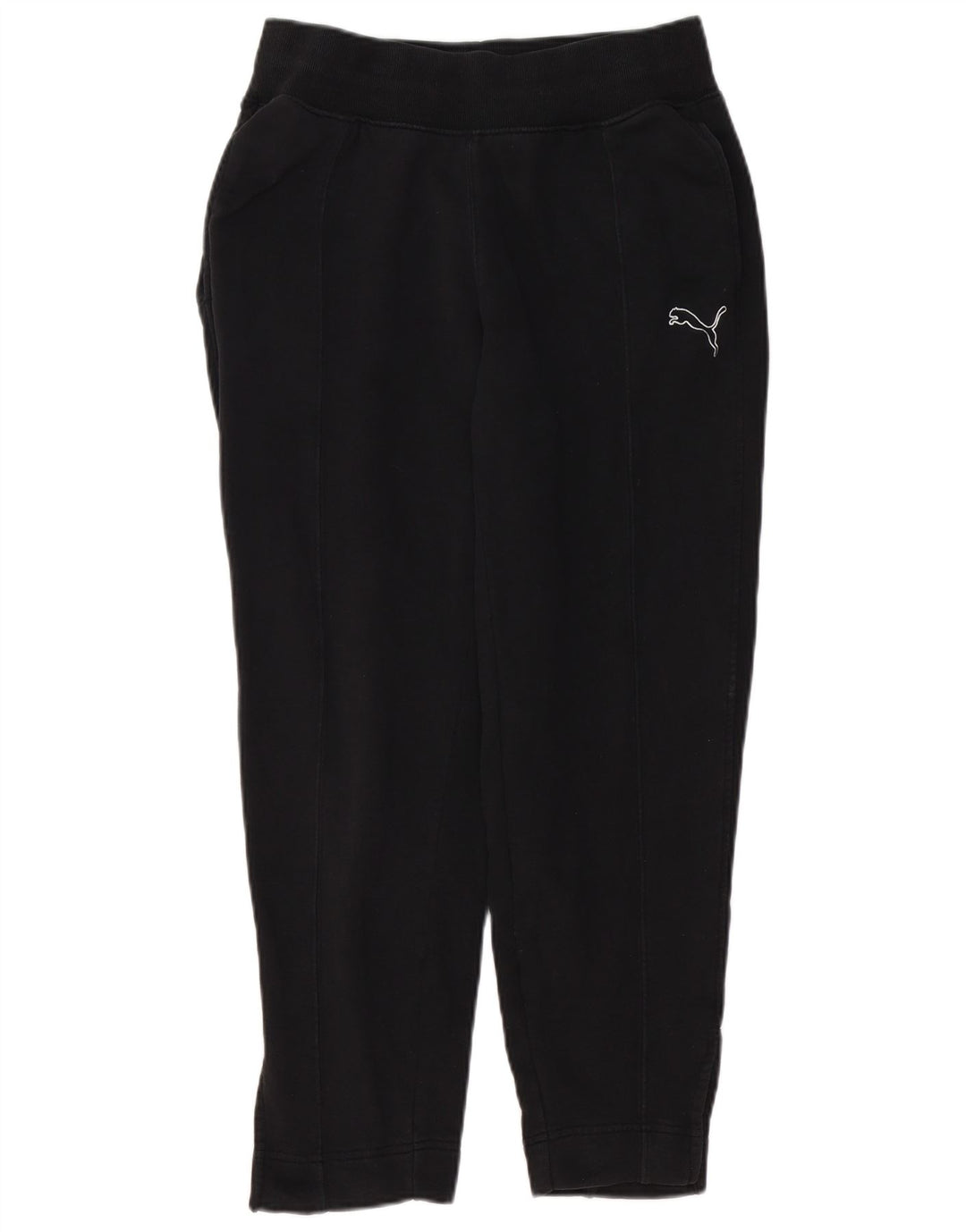 PUMA Womens Tracksuit Trousers Joggers UK 10 Small  Black