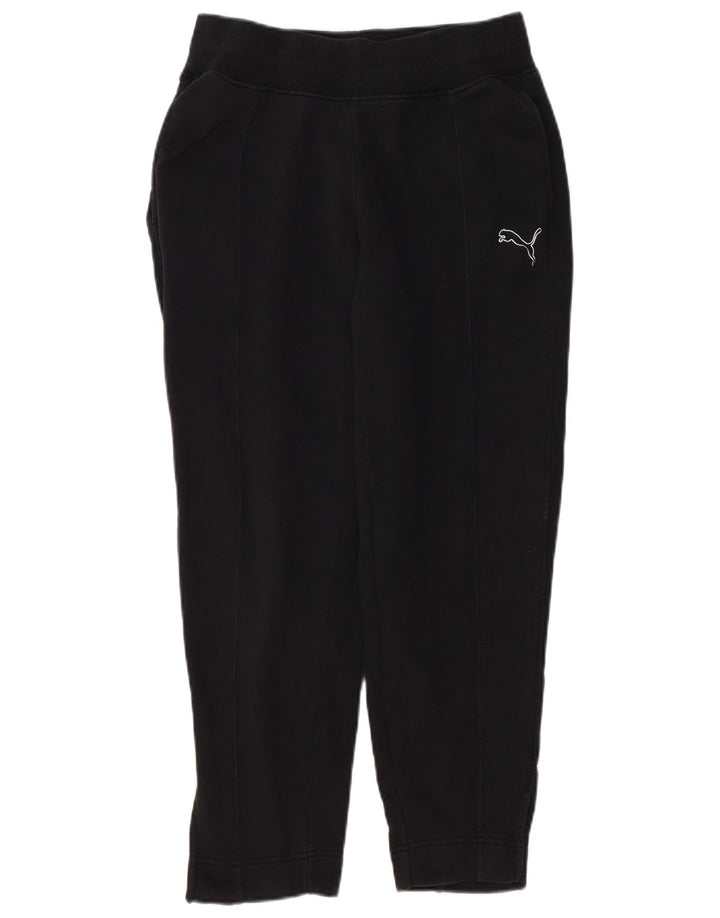 PUMA Womens Tracksuit Trousers Joggers UK 10 Small  Black