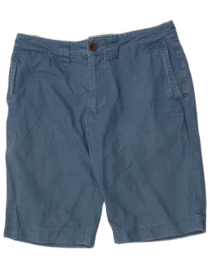 Fat Face Mens Chino Shorts W30 Medium  Blue Cotton