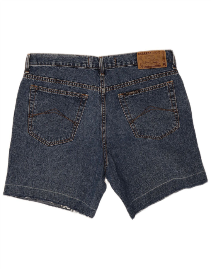 Carrera Mens Denim Shorts IT 52 XL W36 Blue Cotton