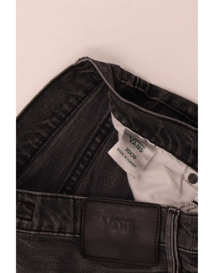 Vans Mens Slim Jeans W30 L27 Grey Cotton