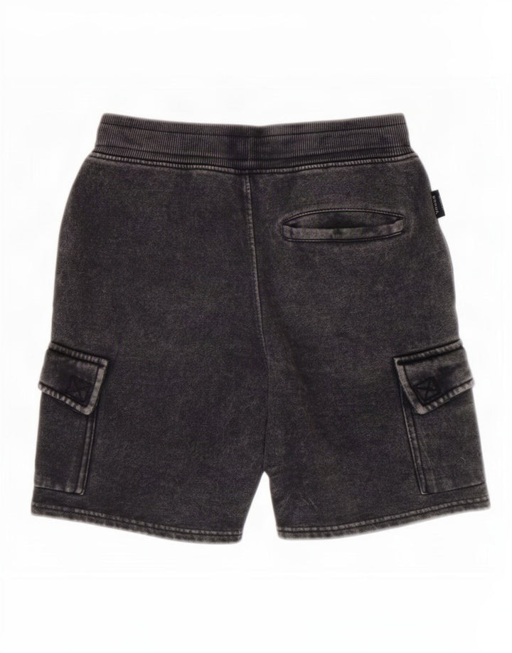 Bench Boys Cargo Shorts 11-12 Years W26 Grey Cotton