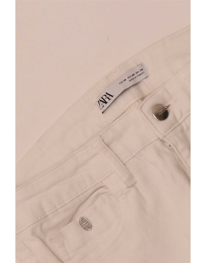 Zara Womens Skinny Jeans EU 38 Small W28 L27 White