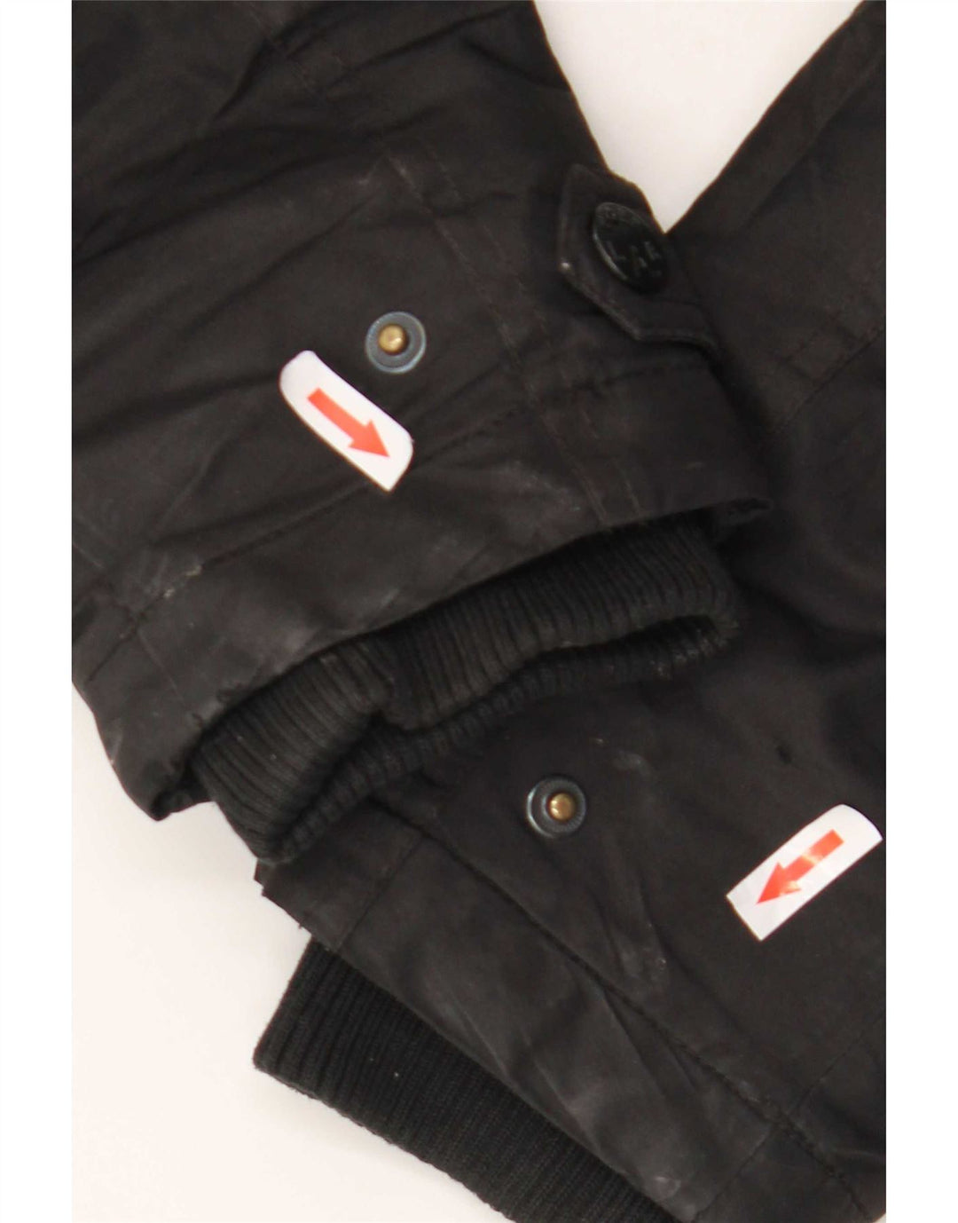 Jack & Jones Mens Windbreaker Jacket UK 38 Medium Black