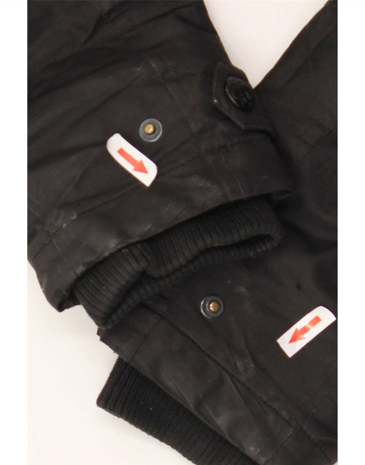 Jack & Jones Mens Windbreaker Jacket UK 38 Medium Black