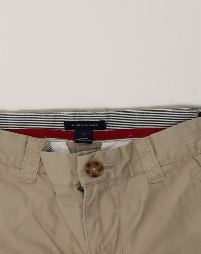 TOMMY HILFIGER Boys Straight Chino Trousers 6-7 Years W22 L21  Beige | Vintage Tommy Hilfiger | Thrift | Second-Hand Tommy Hilfiger | Used Clothing | Messina Hembry 