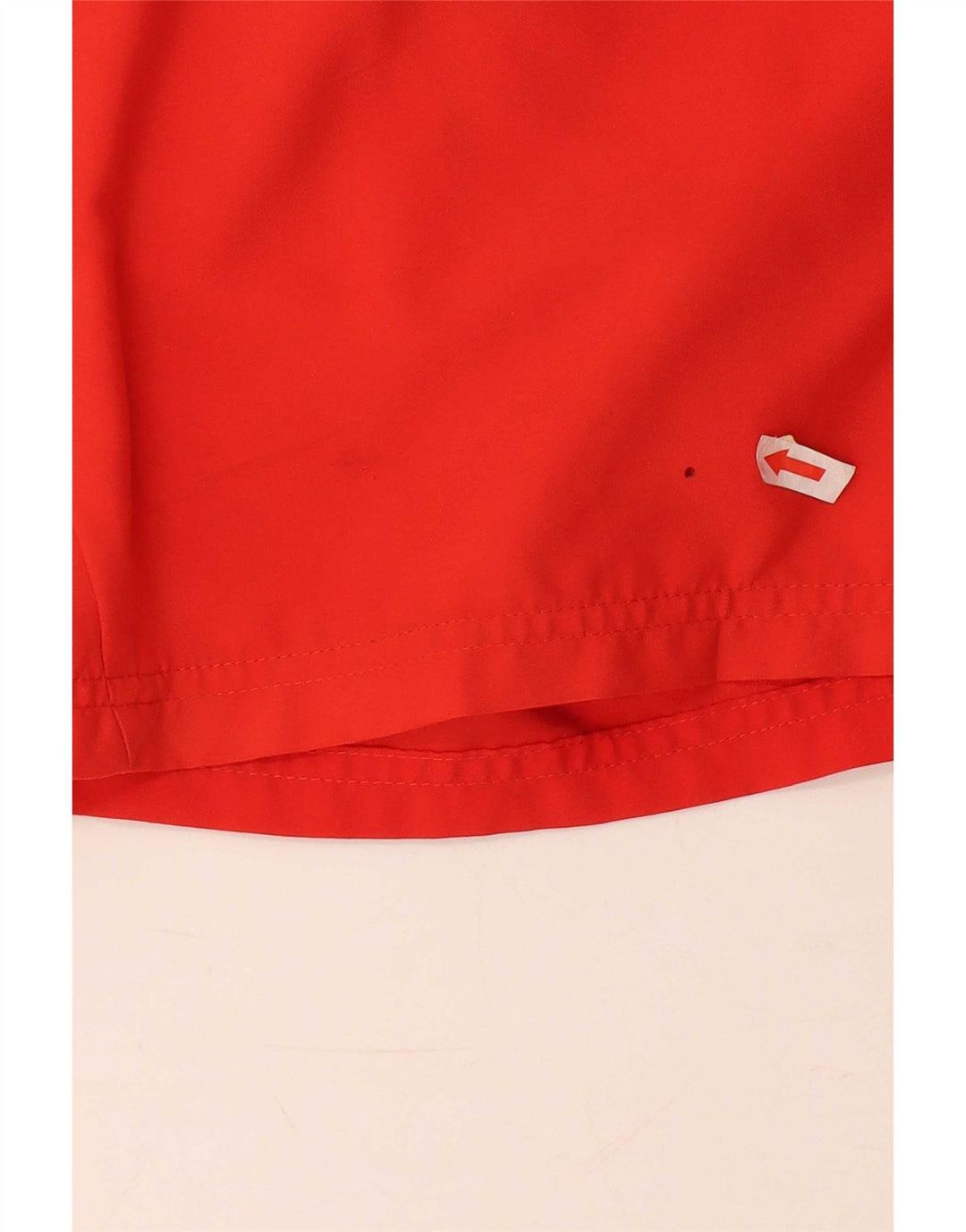 Puma Mens Graphic Swimming Shorts Large Orange Colourblock Polyester
