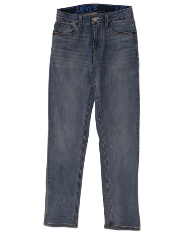 Levi's Boys 502 Tapered Jeans 11-12 Years W26 L29 Blue Cotton