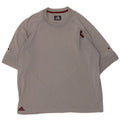 Adidas Mens T-Shirt Top Large Grey Cotton