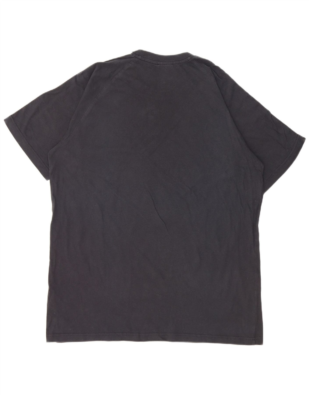 ADIDAS Mens T-Shirt Top XL Black Cotton
