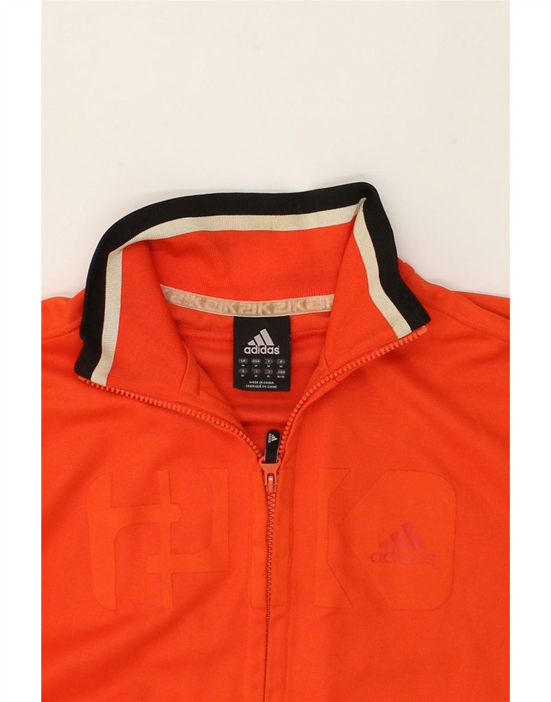 ADIDAS Mens Graphic Tracksuit Top Jacket Medium Red Cotton | Vintage Adidas | Thrift | Second-Hand Adidas | Used Clothing | Messina Hembry 