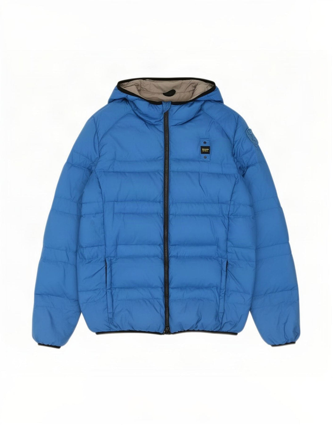 Blauer Boys Hooded Padded Jacket 15-16 Years Blue Polyamide