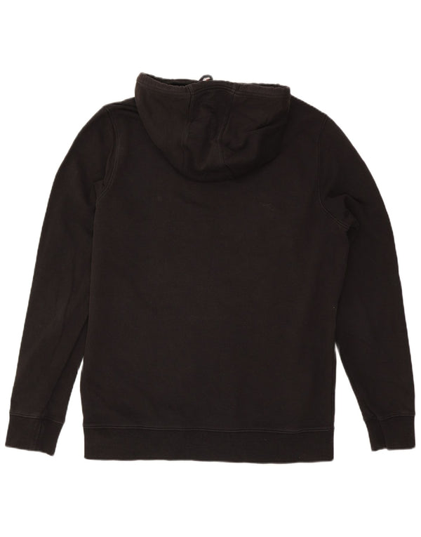 Tommy Hilfiger Mens Hoodie Jumper XL Black Cotton