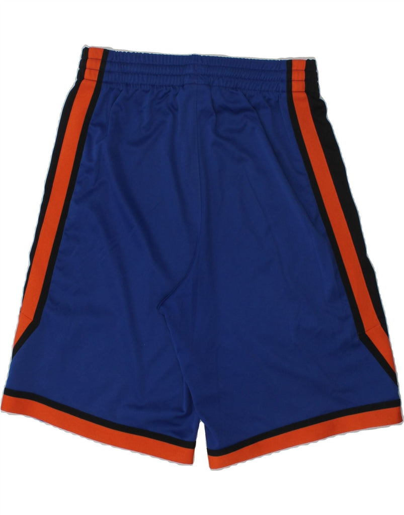 ADIDAS Boys Sport Shorts 9-10 Years Blue Polyester | Vintage Adidas | Thrift | Second-Hand Adidas | Used Clothing | Messina Hembry 