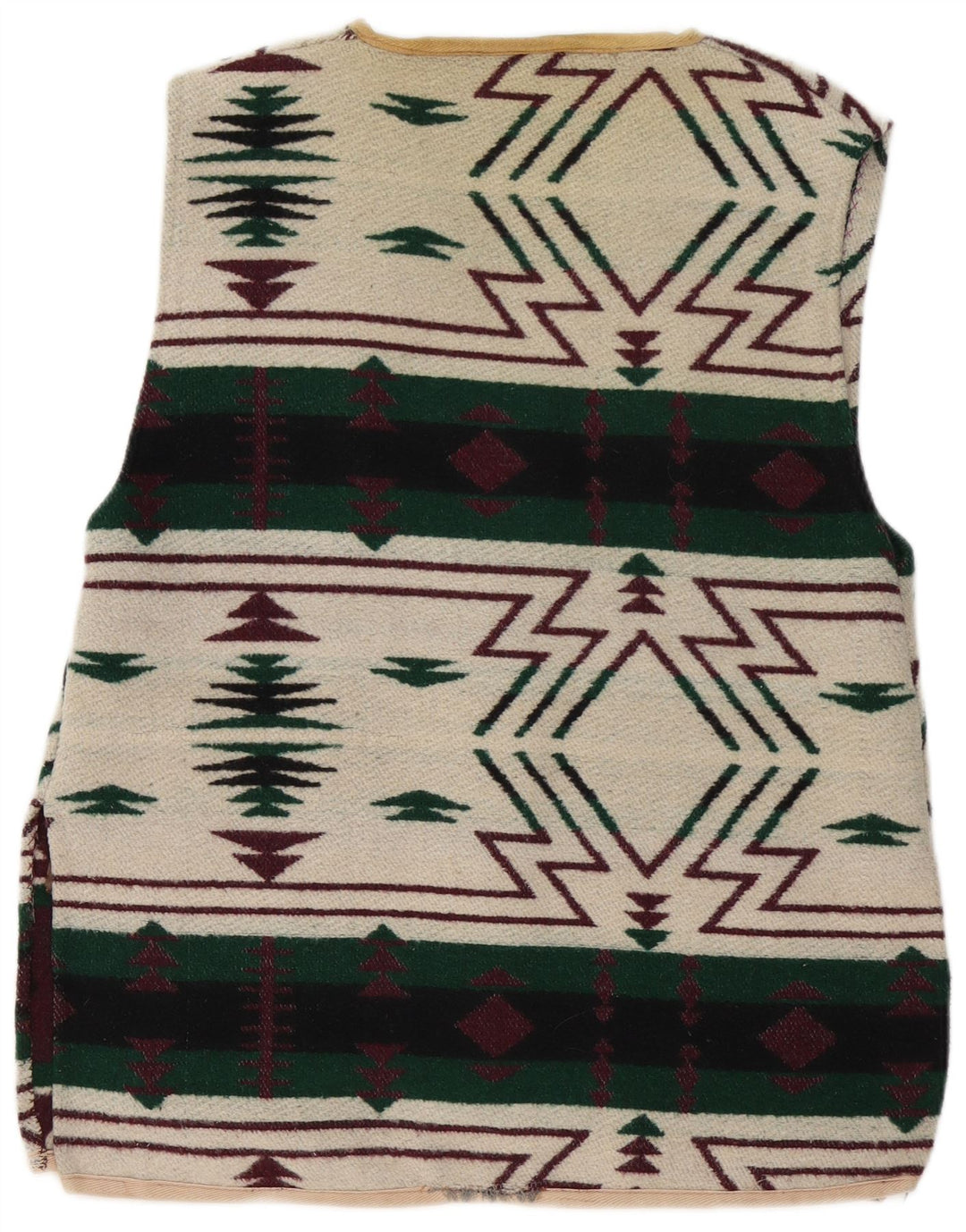 Mills Womens Gilet UK 16 Large Multicoloured Geometric